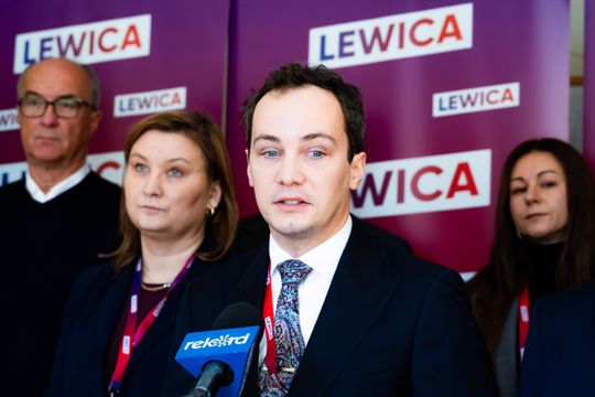 Konferencja prasowa Nowej Lewicy (zdjęcia)