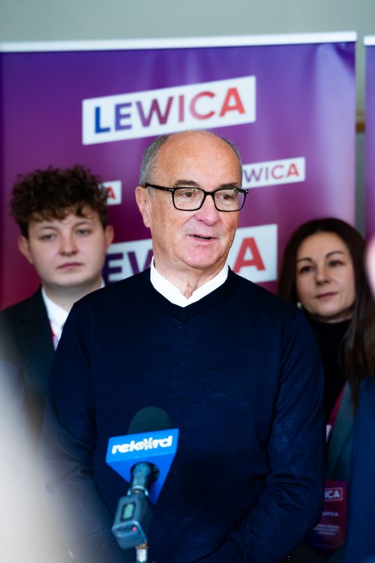 Konferencja prasowa Nowej Lewicy (zdjęcia)