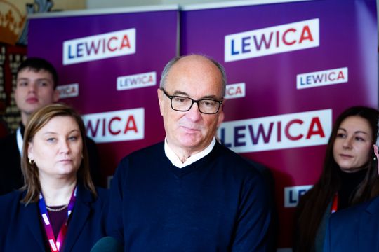 Konferencja prasowa Nowej Lewicy (zdjęcia)