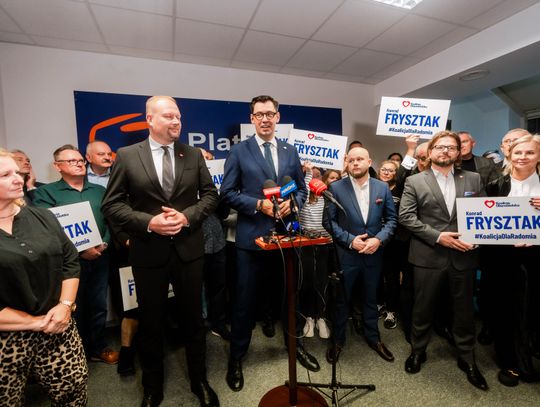 Konferencja prasowa Konrada Frysztaka (zdjęcia)