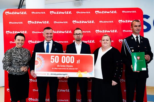 Dofinansowania dla Ochotniczych Straży Pożarnych (zdjęcia)