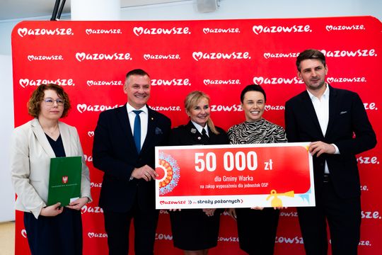 Dofinansowania dla Ochotniczych Straży Pożarnych (zdjęcia)