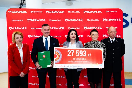 Dofinansowania dla Ochotniczych Straży Pożarnych (zdjęcia)