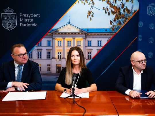 Konferencja prasowa dot. projektu Inteligentnego Systemu Transportowego (zdjęcia)