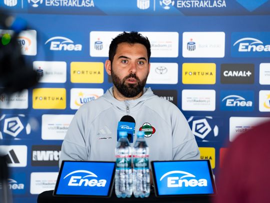 Konferencja prasowa z nowym trenerem Radomiaka (zdjęcia)