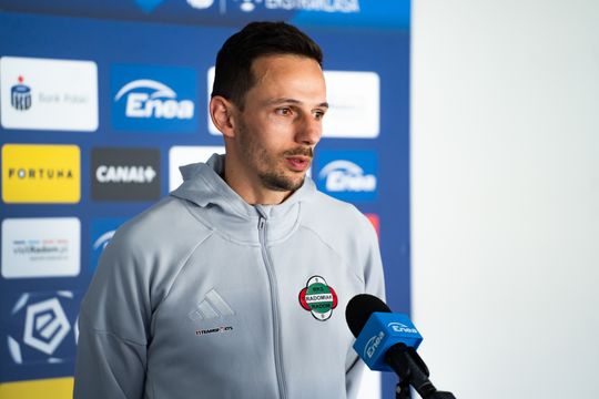 Konferencja prasowa z nowym trenerem Radomiaka (zdjęcia)