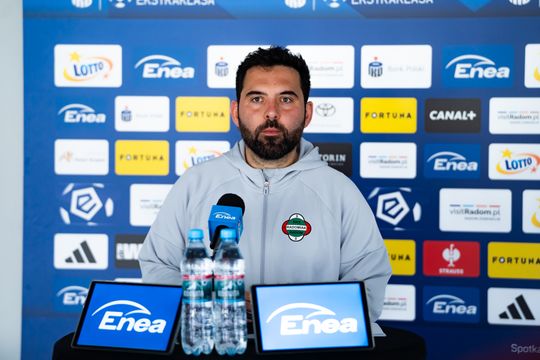 Konferencja prasowa z nowym trenerem Radomiaka (zdjęcia)