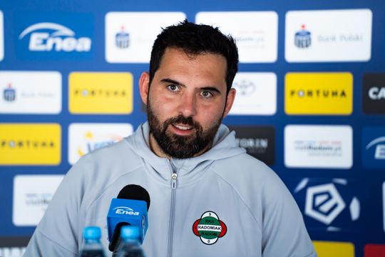 Konferencja prasowa z nowym trenerem Radomiaka (zdjęcia)