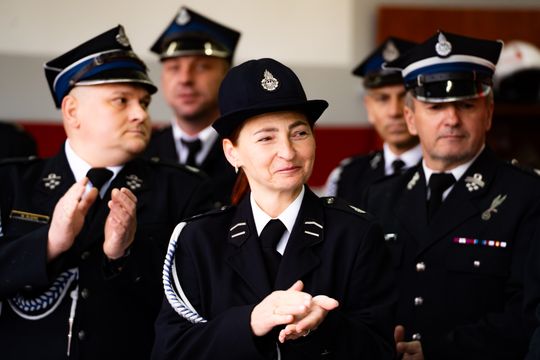 Przekazanie nowego wozu strażackiego dla OSP Borkowice (zdjęcia)