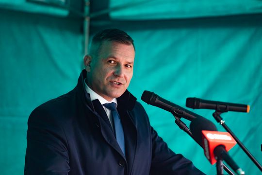 Przekazanie nowego wozu strażackiego dla OSP Borkowice (zdjęcia)