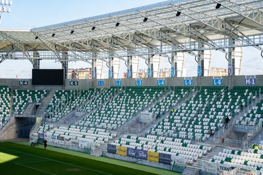 Nowe trybuny na stadionie Radomiaka (zdjęcia)