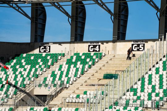 Nowe trybuny na stadionie Radomiaka (zdjęcia)