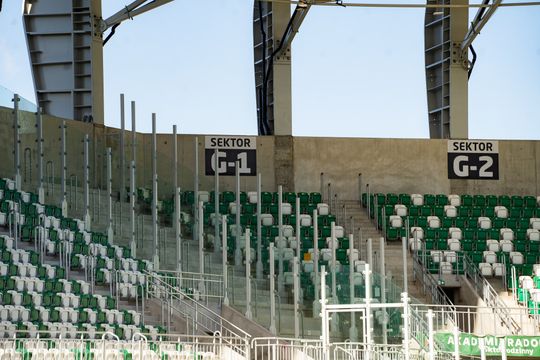 Nowe trybuny na stadionie Radomiaka (zdjęcia)