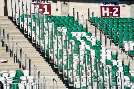 Nowe trybuny na stadionie Radomiaka (zdjęcia)