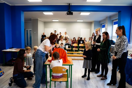 „Sensoryczne cuda – tworzymy i odkrywamy świat zmysłów" w Publicznym przedszkolu nr 6 (zdjęcia)