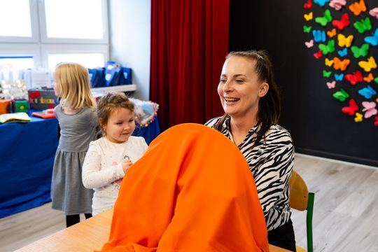 „Sensoryczne cuda – tworzymy i odkrywamy świat zmysłów" w Publicznym przedszkolu nr 6 (zdjęcia)