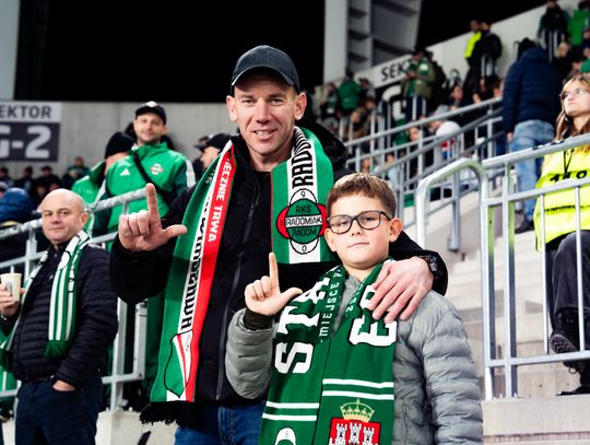 Kibice na meczu Radomiak Radom - Cracovia (zdjęcia)