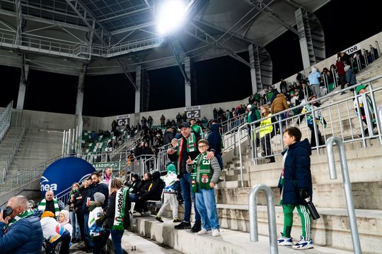 Kibice na meczu Radomiak Radom - Cracovia (zdjęcia)