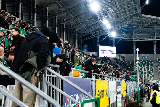 Kibice na meczu Radomiak Radom - Cracovia (zdjęcia)