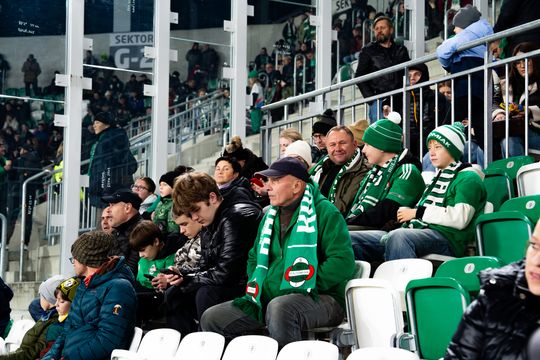 Kibice na meczu Radomiak Radom - Cracovia (zdjęcia)