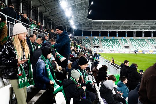 Kibice na meczu Radomiak Radom - Cracovia (zdjęcia)