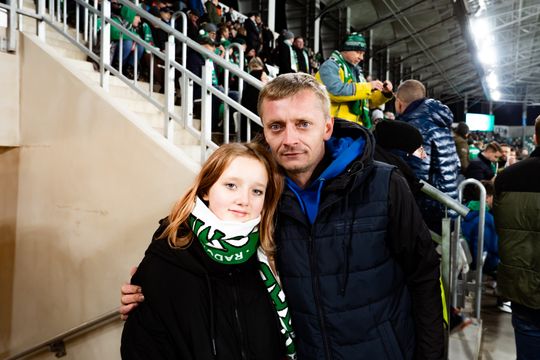 Kibice na meczu Radomiak Radom - Cracovia (zdjęcia)