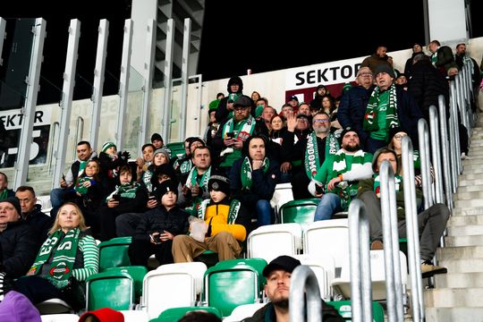 Kibice na meczu Radomiak Radom - Cracovia (zdjęcia)