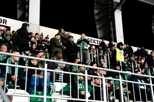 Kibice na meczu Radomiak Radom - Cracovia (zdjęcia)