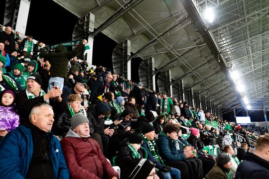 Kibice na meczu Radomiak Radom - Cracovia (zdjęcia)