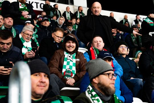 Kibice na meczu Radomiak Radom - Cracovia (zdjęcia)