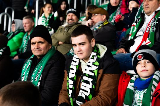 Kibice na meczu Radomiak Radom - Cracovia (zdjęcia)