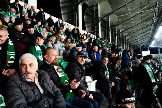 Kibice na meczu Radomiak Radom - Cracovia (zdjęcia)