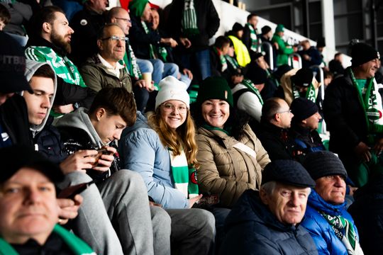 Kibice na meczu Radomiak Radom - Cracovia (zdjęcia)