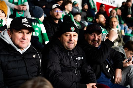 Kibice na meczu Radomiak Radom - Cracovia (zdjęcia)