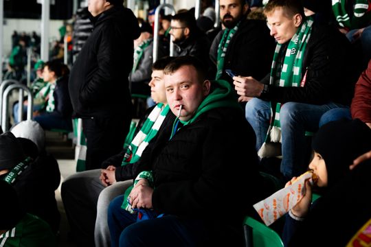 Kibice na meczu Radomiak Radom - Cracovia (zdjęcia)