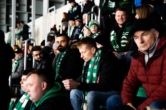 Kibice na meczu Radomiak Radom - Cracovia (zdjęcia)