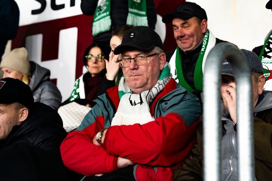 Kibice na meczu Radomiak Radom - Cracovia (zdjęcia)