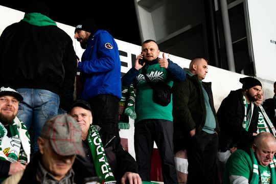 Kibice na meczu Radomiak Radom - Cracovia (zdjęcia)