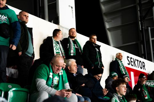 Kibice na meczu Radomiak Radom - Cracovia (zdjęcia)