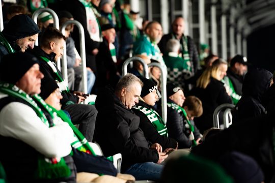 Kibice na meczu Radomiak Radom - Cracovia (zdjęcia)