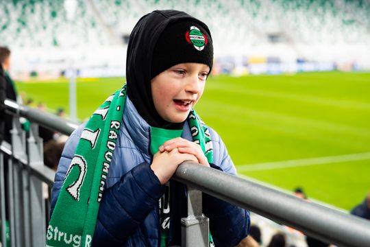 Kibice na meczu Radomiak Radom - Cracovia (zdjęcia)