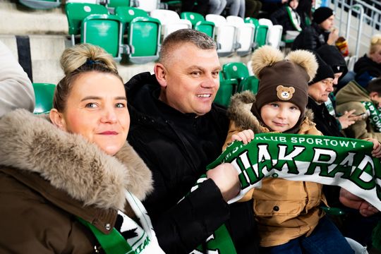 Kibice na meczu Radomiak Radom - Cracovia (zdjęcia)