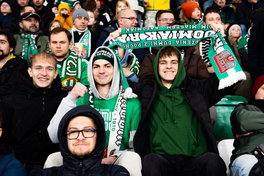 Kibice na meczu Radomiak Radom - Cracovia (zdjęcia)