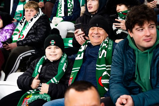 Kibice na meczu Radomiak Radom - Cracovia (zdjęcia)