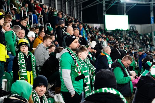 Kibice na meczu Radomiak Radom - Cracovia (zdjęcia)