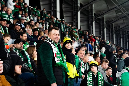 Kibice na meczu Radomiak Radom - Cracovia (zdjęcia)