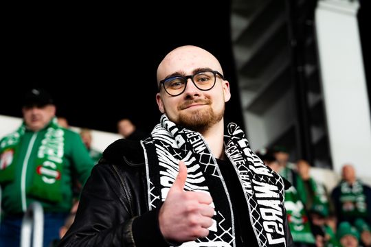 Kibice na meczu Radomiak Radom - Cracovia (zdjęcia)