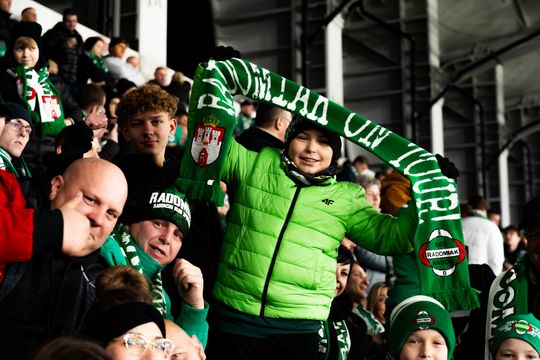 Kibice na meczu Radomiak Radom - Cracovia (zdjęcia)