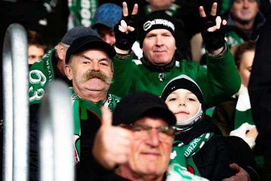 Kibice na meczu Radomiak Radom - Cracovia (zdjęcia)