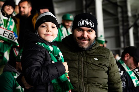 Kibice na meczu Radomiak Radom - Cracovia (zdjęcia)